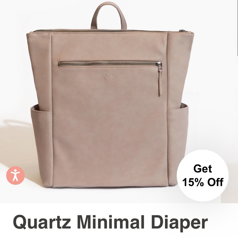 NEW Freshly Picked Minimal Diaper Bag
